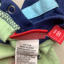 Load image into Gallery viewer, Boys Sprout, soft cotton romper, jungle animals, FUC, size 00,  