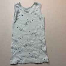 Load image into Gallery viewer, Boys Target, green cotton singlet top, dinosaurs, EUC, size 2-3,  