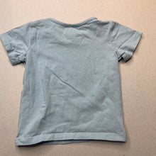 Load image into Gallery viewer, unisex Target, blue stretchy t-shirt / top, GUC, size 0,  