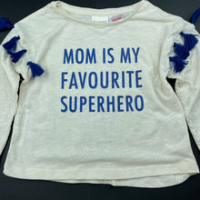 Load image into Gallery viewer, Girls Zara, soft feel long sleeve t-shirt / top, EUC, size 1,  