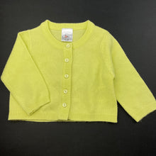 Load image into Gallery viewer, Girls Charlie &amp; Me, soft feel lightweight knitted cardigan, EUC, size 000,  