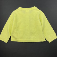 Load image into Gallery viewer, Girls Charlie &amp; Me, soft feel lightweight knitted cardigan, EUC, size 000,  