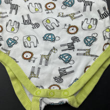 Load image into Gallery viewer, unisex Baby Club, soft cotton bodysuit / romper, GUC, size 000,  