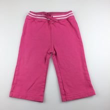 Load image into Gallery viewer, Girls Target, pink cotton track / sweat pants, GUC, size 0