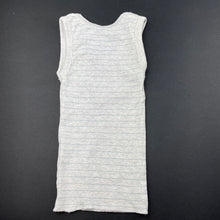 Load image into Gallery viewer, unisex Anko, grey &amp; blue cotton singlet top, EUC, size 0000,  