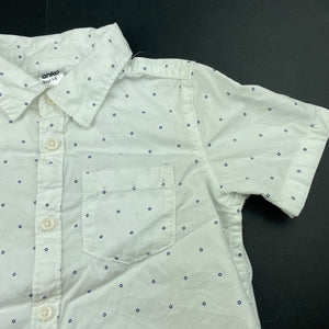 Boys Anko, lightweight cotton short sleeve shirt, EUC, size 3,  