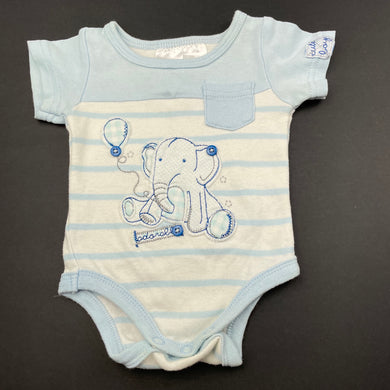 unisex Tiny Little Wonders, soft cotton bodysuit / romper, FUC, size 0000,  