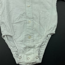 Load image into Gallery viewer, Boys Max &amp; Jack, lightweight cotton shirtall / romper, EUC, size 0,  