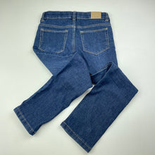 Load image into Gallery viewer, unisex Target, blue stretch denim jeans, adjustable, Inside leg: 46cm, GUC, size 5,  