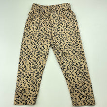Load image into Gallery viewer, Girls SHEIN, soft feel animal print leggings, Inside leg: 28cm, EUC, size 0-1,  