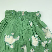 Load image into Gallery viewer, Girls lightweight, tie dyed pants, elasticated, Inside leg: 27cm, GUC, size 1,  