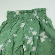 Load image into Gallery viewer, Girls lightweight, tie dyed pants, elasticated, Inside leg: 27cm, GUC, size 1,  