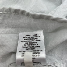 Load image into Gallery viewer, Boys Target, light grey linen / cotton short sleeve shirt, EUC, size 12,  