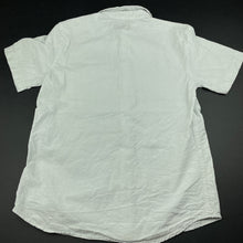 Load image into Gallery viewer, Boys Target, light grey linen / cotton short sleeve shirt, EUC, size 12,  