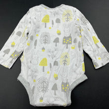 Load image into Gallery viewer, unisex Sprout, cotton bodysuit / romper, rabbits, EUC, size 000,  