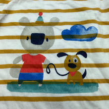 Load image into Gallery viewer, Boys Jack &amp; Milly, striped cotton long sleeve top, EUC, size 000,  