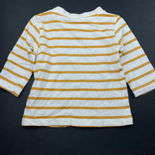 Load image into Gallery viewer, Boys Jack &amp; Milly, striped cotton long sleeve top, EUC, size 000,  