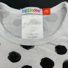 Load image into Gallery viewer, unisex Higgledee, cotton bodysuit / romper, FUC, size 00,  