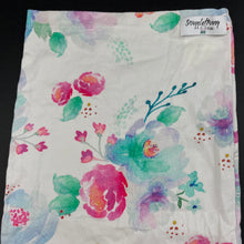 Load image into Gallery viewer, Girls Snuggle Hunny, stretchy floral sleepsack / bag, EUC, size 0000,  