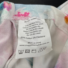 Load image into Gallery viewer, Girls Snuggle Hunny, stretchy floral sleepsack / bag, EUC, size 0000,  