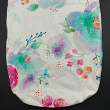 Load image into Gallery viewer, Girls Snuggle Hunny, stretchy floral sleepsack / bag, EUC, size 0000,  