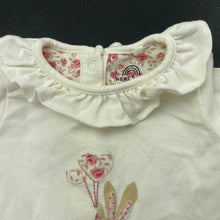 Load image into Gallery viewer, Girls Next, stretchy long sleeve top, rabbit, GUC, size 0000,  
