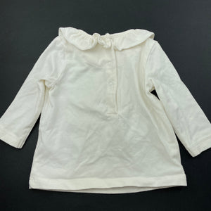 Girls Next, stretchy long sleeve top, rabbit, GUC, size 0000,  