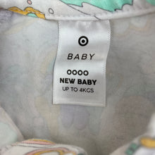 Load image into Gallery viewer, Girls Target, stretchy zip coverall / romper, GUC, size 0000,  
