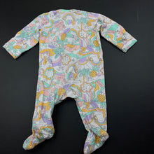 Load image into Gallery viewer, Girls Target, stretchy zip coverall / romper, GUC, size 0000,  