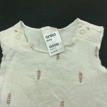 Load image into Gallery viewer, Girls Anko, stretchy singletsuit / romper, GUC, size 0000,  