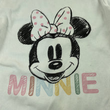 Load image into Gallery viewer, Girls Disney, Minnie Mouse stretchy ribbed pyjama top, FUC, size 8,  