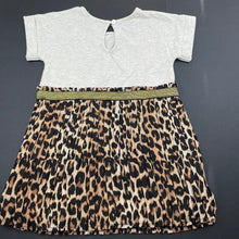 Load image into Gallery viewer, Girls Bardot Junior, cotton lined spliced party dress, EUC, size 3, L: 45cm