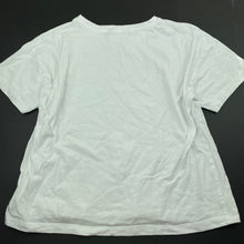 Load image into Gallery viewer, Girls FRIENDS, white cotton t-shirt / top, FUC, size 12,  