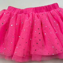 Load image into Gallery viewer, Girls Mango, lined pink tulle party skirt, elasticated, EUC, size 1,  