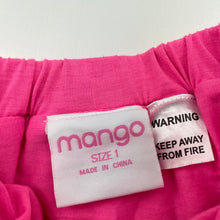 Load image into Gallery viewer, Girls Mango, lined pink tulle party skirt, elasticated, EUC, size 1,  
