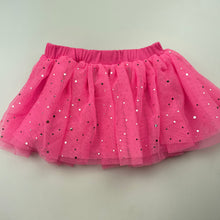 Load image into Gallery viewer, Girls Mango, lined pink tulle party skirt, elasticated, EUC, size 1,  