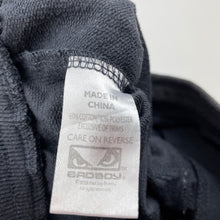 Load image into Gallery viewer, Boys Bad Boy, grey casual shorts, elasticated, FUC, size 3,  