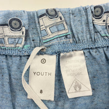 Load image into Gallery viewer, Boys Target, blue pyjama shorts, surf, GUC, size 8,  