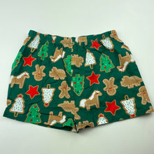 Load image into Gallery viewer, Girls Big W, cotton Christmas pyjama shorts, EUC, size 7,  