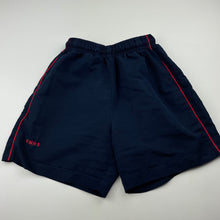 Load image into Gallery viewer, Boys DAYLIGHT, navy sports / activewear shorts, elasticated, GUC, size 6,  