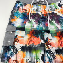 Load image into Gallery viewer, Boys Urban Supply, lightweight board shorts, adjustable, EUC, size 8,  