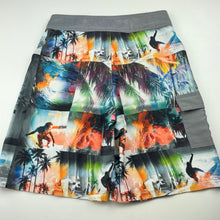 Load image into Gallery viewer, Boys Urban Supply, lightweight board shorts, adjustable, EUC, size 8,  