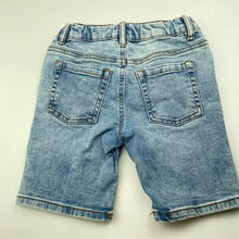 Load image into Gallery viewer, Boys Anko, blue stretch denim shorts, adjustable, FUC, size 3,  
