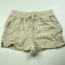 Load image into Gallery viewer, Girls Target, linen / viscose shorts, elasticated, EUC, size 9,  