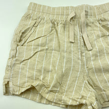 Load image into Gallery viewer, Girls Target, linen / viscose shorts, elasticated, EUC, size 9,  