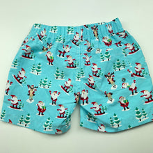 Load image into Gallery viewer, Boys Tilt, Christmas lightweight board shorts, elasticated, GUC, size 4,  