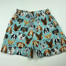 Load image into Gallery viewer, Boys Peter Alexander, lightweight cotton pyjama shorts, dogs, GUC, size 8,  