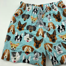 Load image into Gallery viewer, Boys Peter Alexander, lightweight cotton pyjama shorts, dogs, GUC, size 8,  