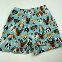 Load image into Gallery viewer, Boys Peter Alexander, lightweight cotton pyjama shorts, dogs, GUC, size 8,  