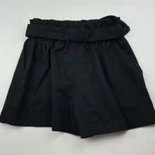 Load image into Gallery viewer, Girls Mooloola, black shorts, elasticated, EUC, size 8,  